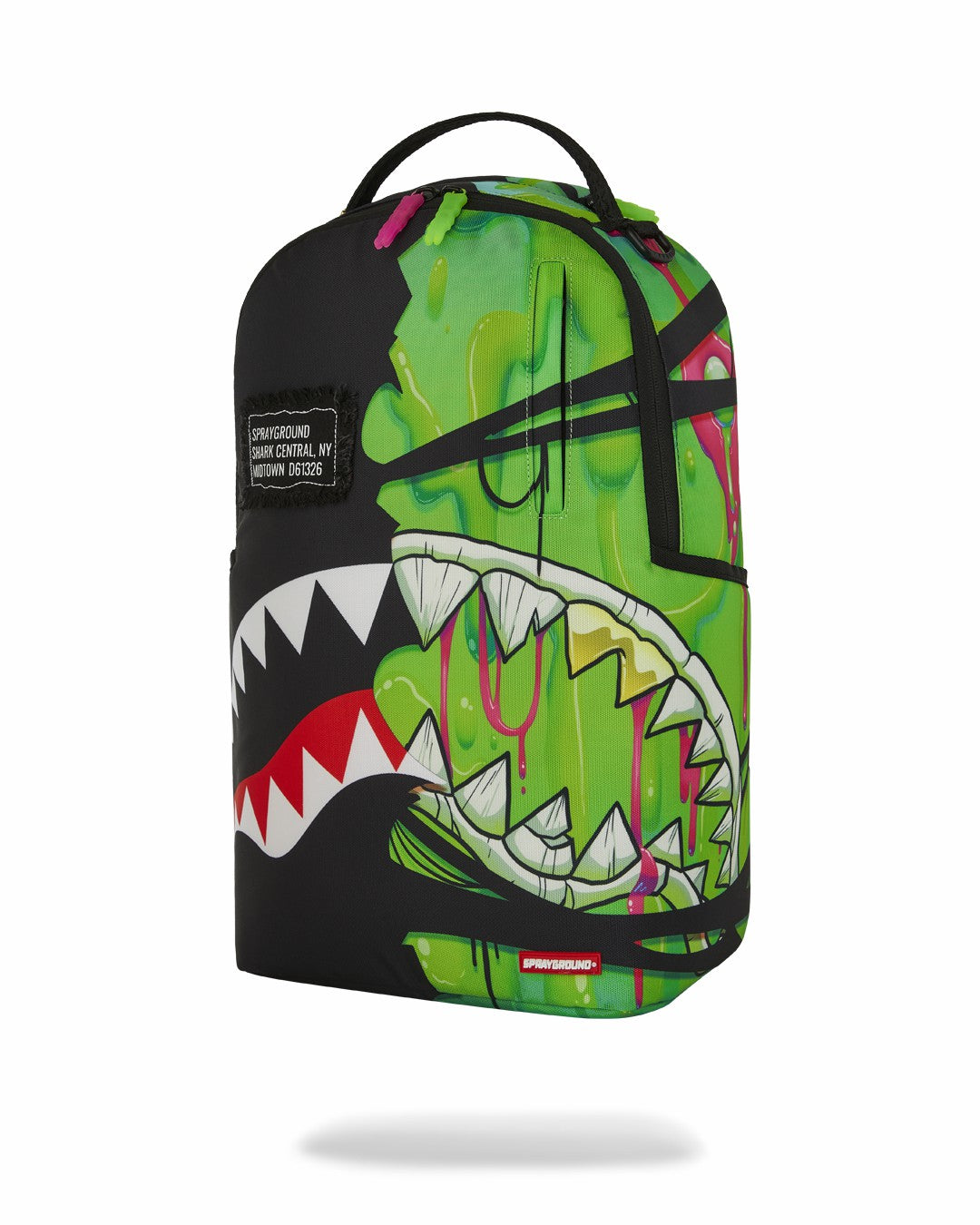 Sprayground ZOMBIE OOZE SHARK CENTRAL BACKPACK