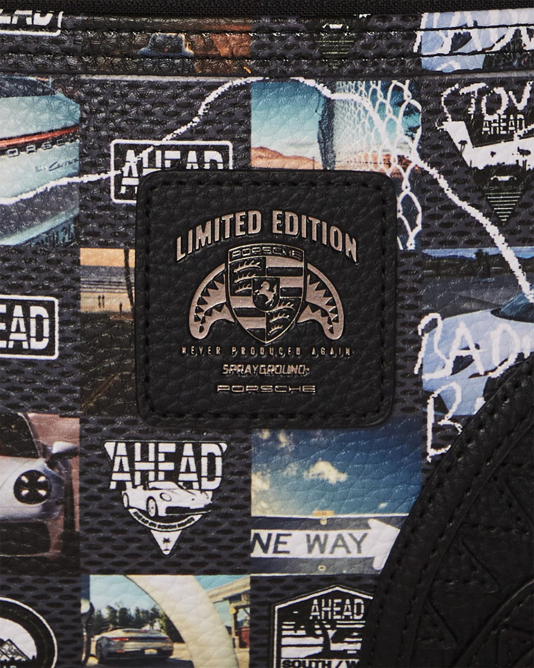 Sprayground PORSCHE AHEAD COLLAB SAVVY CROSSBODY - LIMITED EDITION