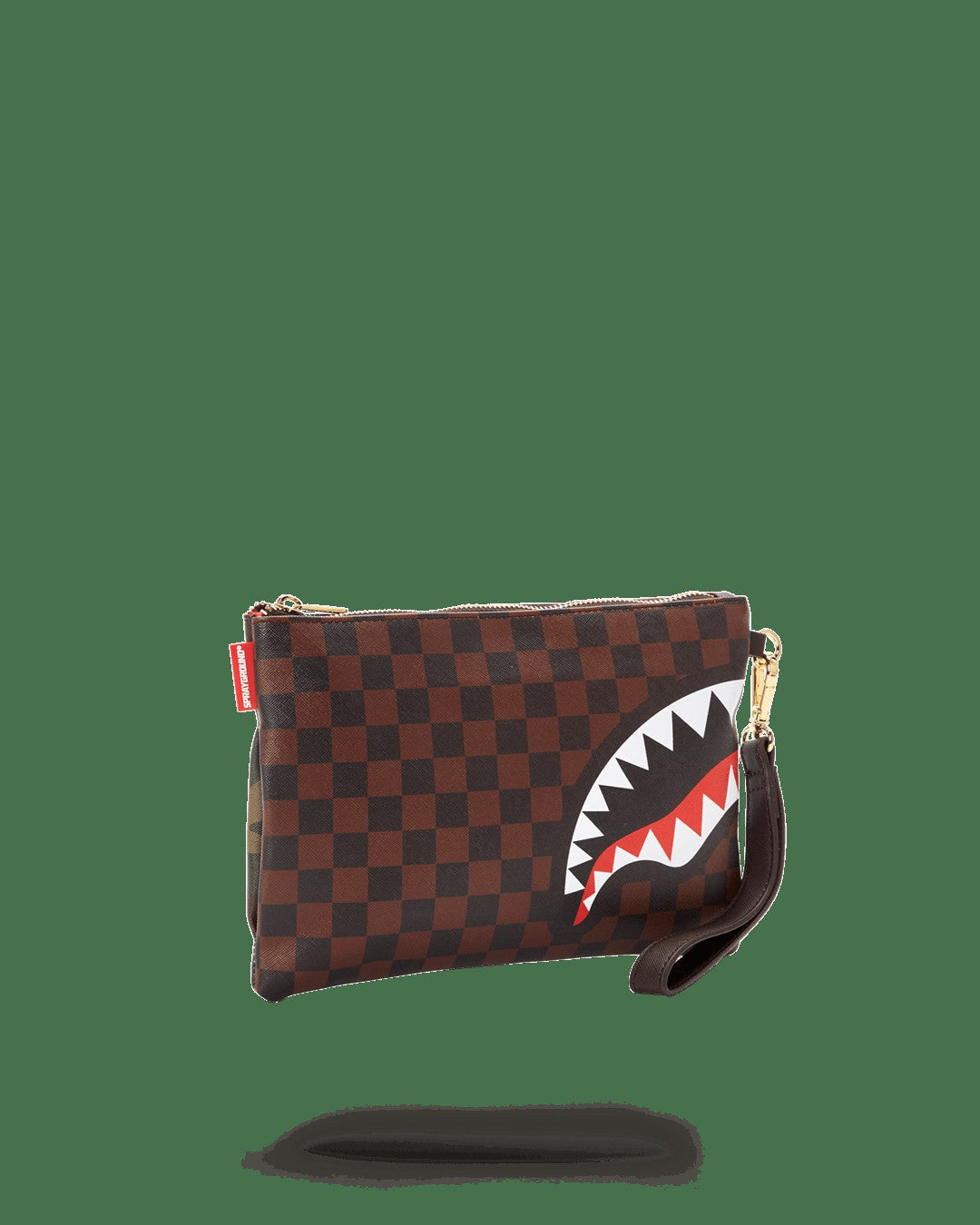Sprayground CHECKS IN CAMOFLAUGE CROSSOVER CLUTCH