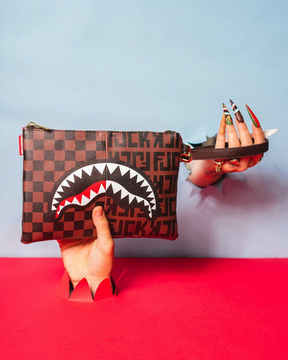 Sprayground SPLIT THE CHECK CROSSOVER CLUTCH