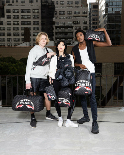 Sprayground WHAT THE BEEP' SHARK MINI DUFFLE