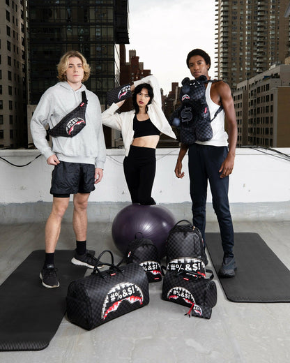 Sprayground WHAT THE BEEP' SHARK MINI DUFFLE
