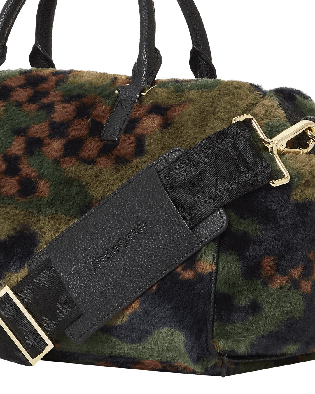 Sprayground BIG SKY FUR SHARK MINI DUFFLE