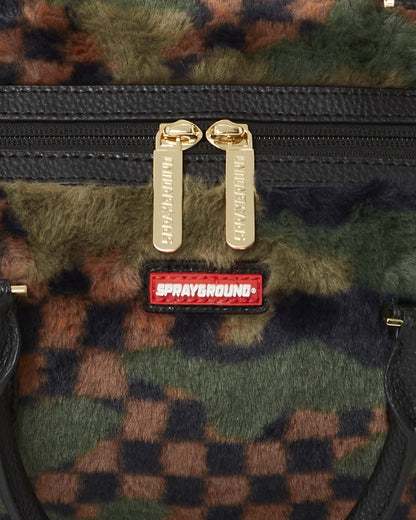 Sprayground BIG SKY FUR SHARK MINI DUFFLE