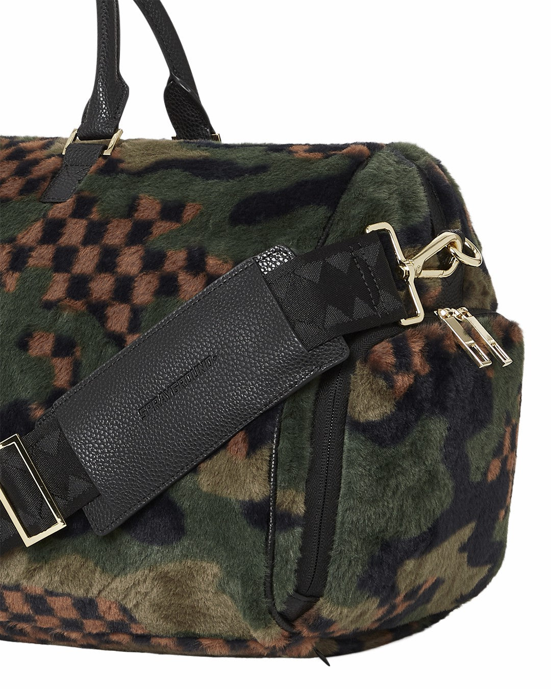 Sprayground BIG SKY FUR SHARK DUFFLE
