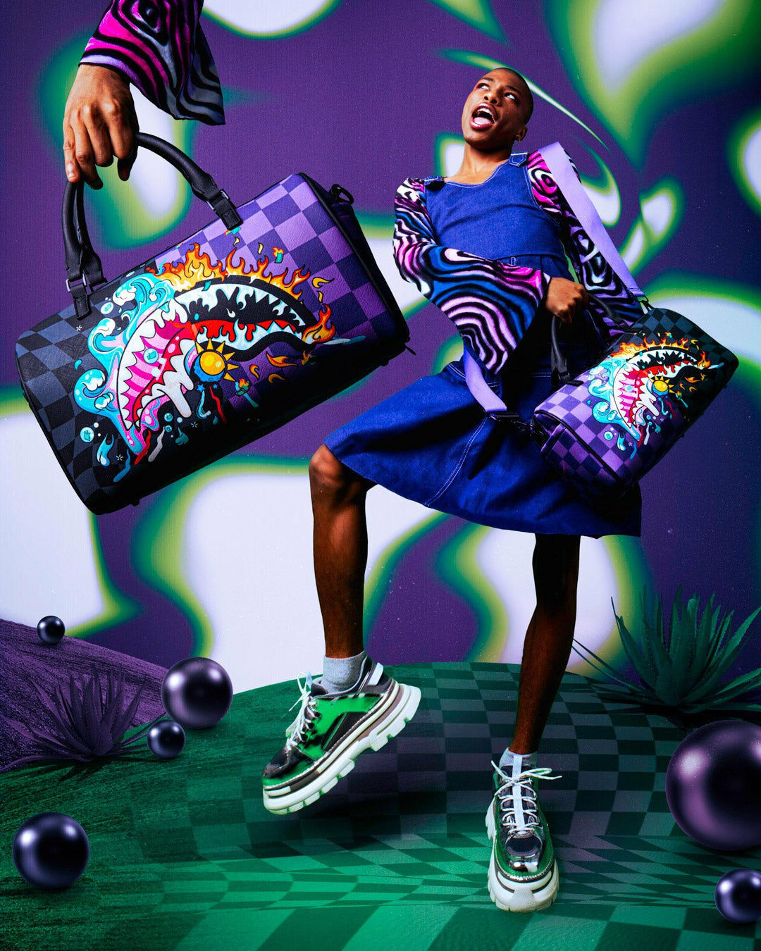 Sprayground MAD SCIENTIST MINI DUFFLE