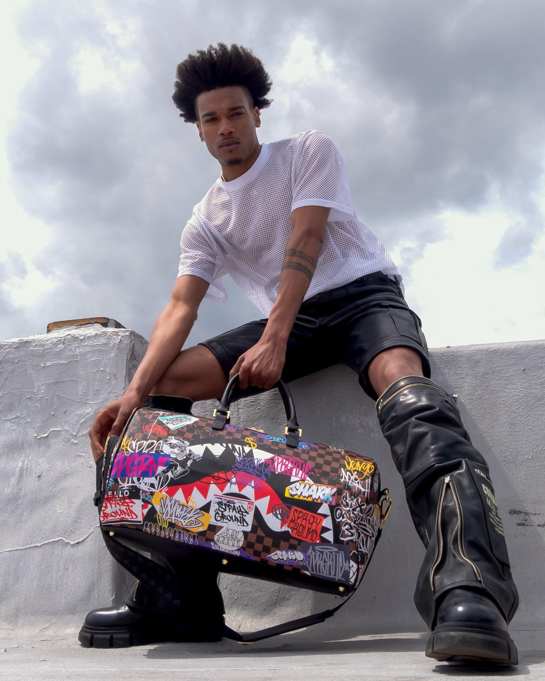 Sprayground SHARKS IN PARIS THE RIZZ DUFFLE