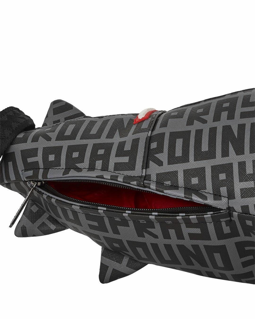 Sprayground SHARKFINITY STEALTH PILOT SHARK SHAPE DUFFLE