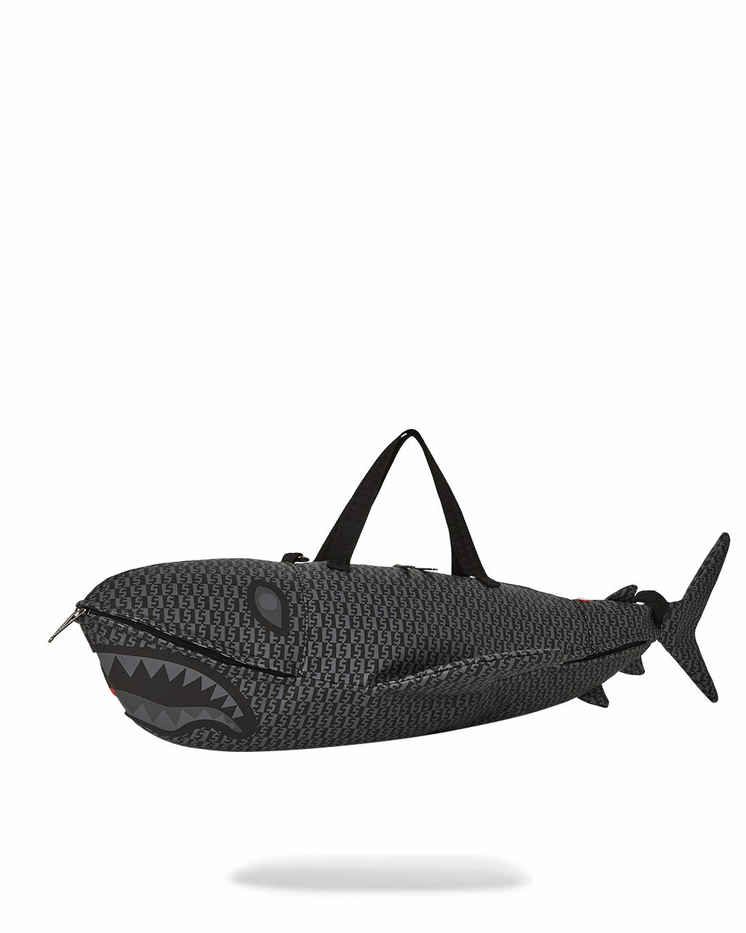 Sprayground SHARKFINITY STEALTH PILOT SHARK SHAPE DUFFLE