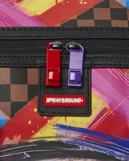 Sprayground SHARKS IN PARIS CITY STREAKS DUFFLE
