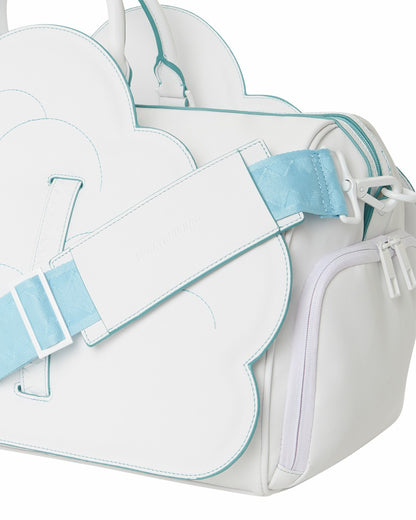 Sprayground CLOUDY WITH A CHANCE OF SHARK DUFFLE