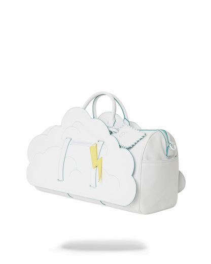 Sprayground CLOUDY WITH A CHANCE OF SHARK DUFFLE