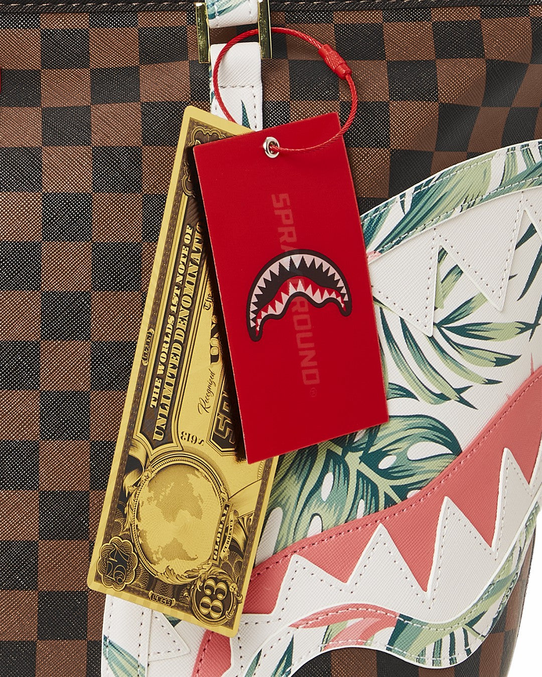 Sprayground SHARKS IN PARIS COASTAL TOTE