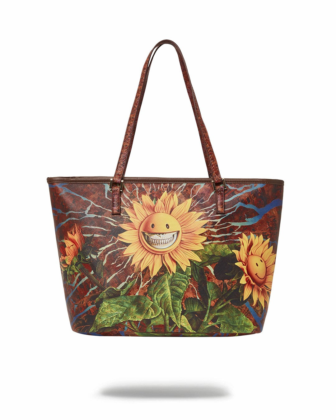Sprayground SUNFLOWER GRIN RON ENGLISH COLLAB TOTE