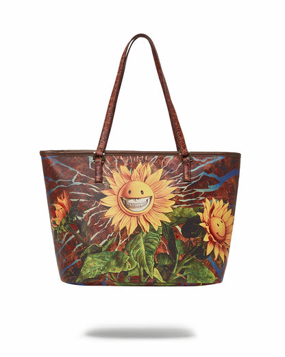 Sprayground SUNFLOWER GRIN RON ENGLISH COLLAB TOTE