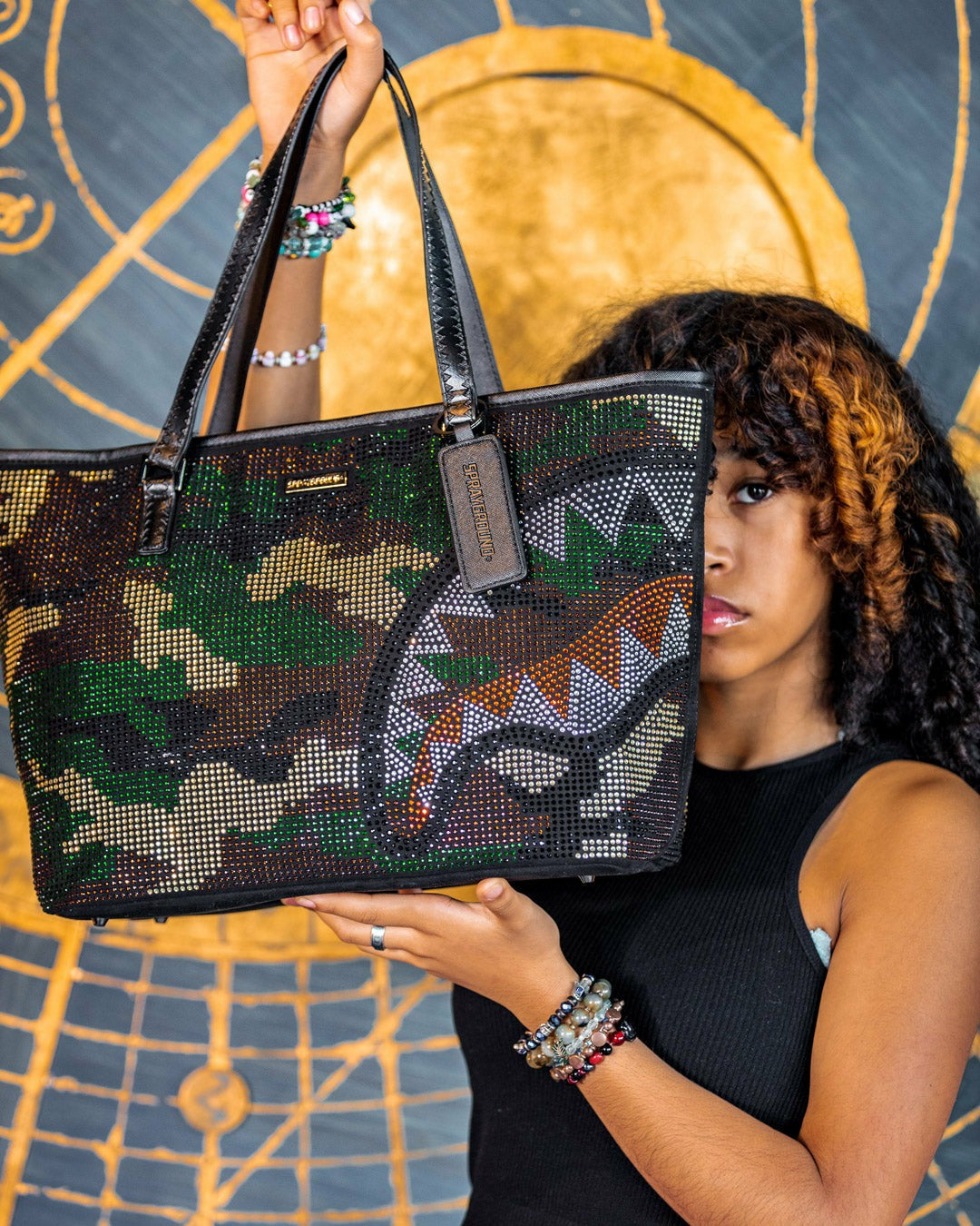 Sprayground TRINITY CAMO TOTE