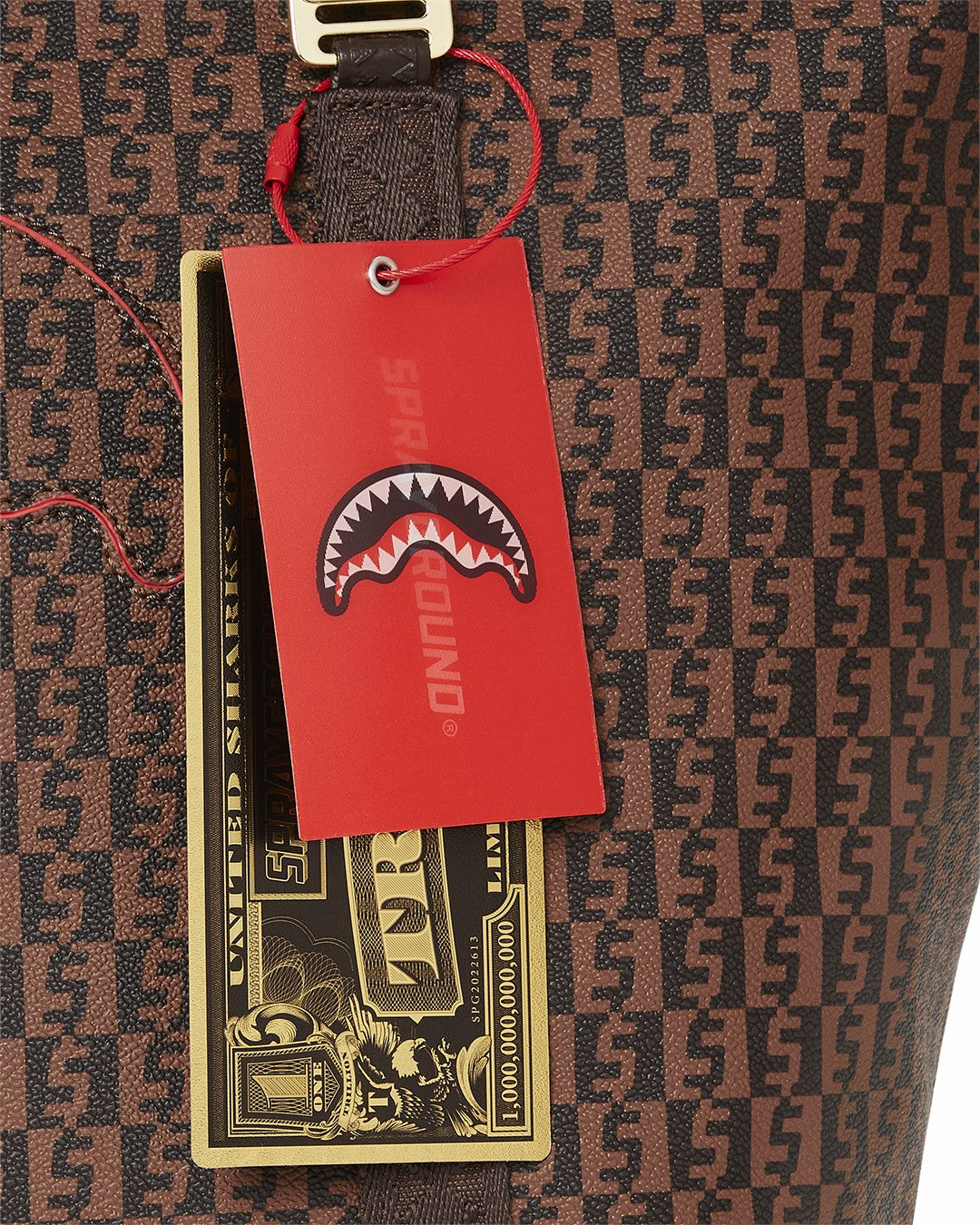 Sprayground CASHIN CHECKS TOTE