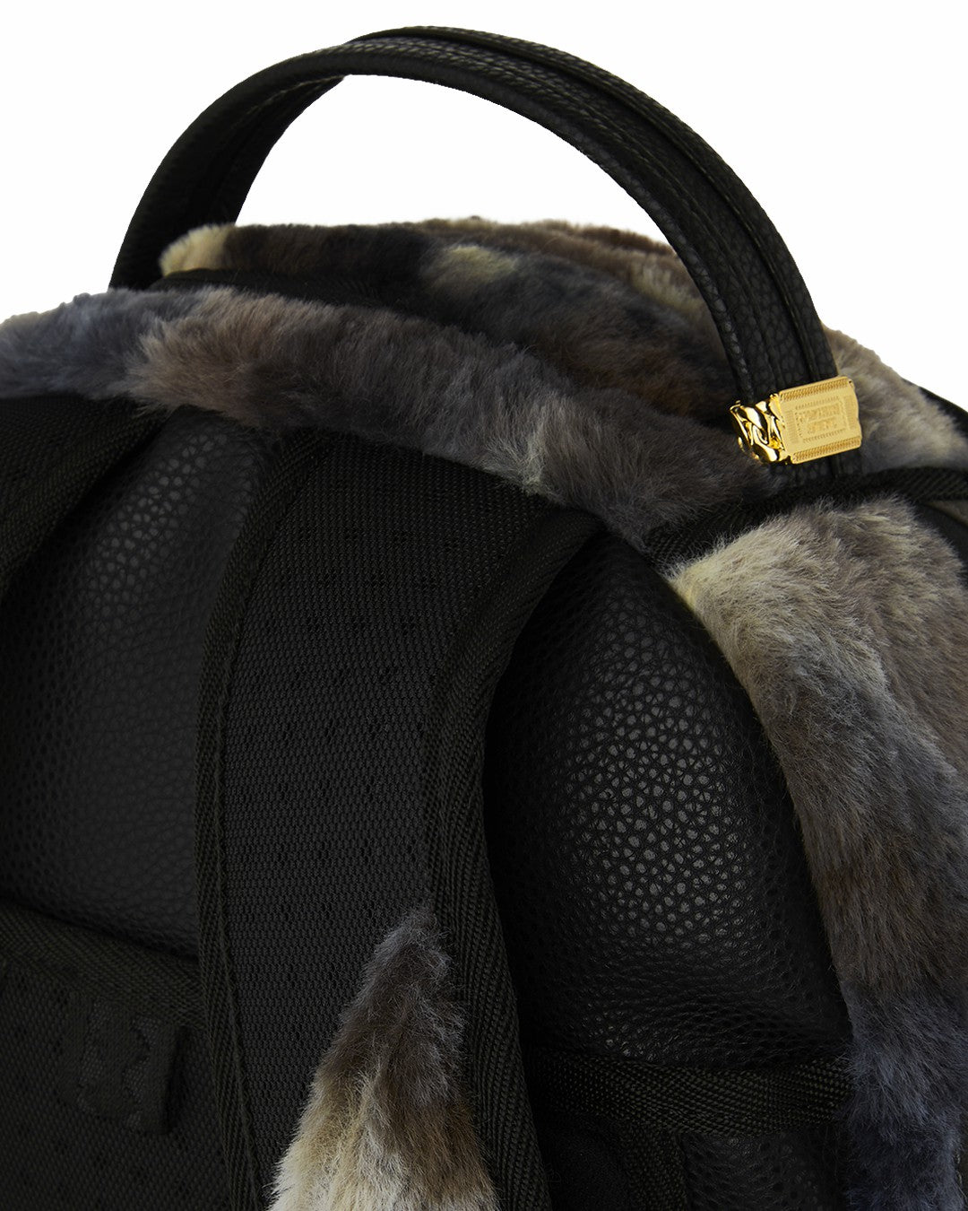 Sprayground FOUNDATION DAYS FUR COAT SHARK BACKPACK