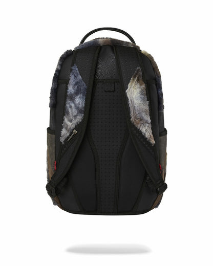 Sprayground FOUNDATION DAYS FUR COAT SHARK BACKPACK