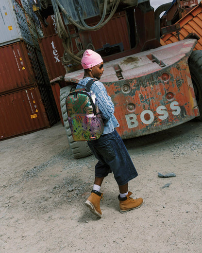 Sprayground CIRCUIT BOARD MAGNETIC GRID BACKPACK