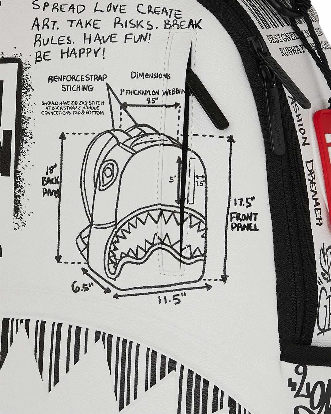 Sprayground LONDON FASHION WEEK DESIGNER DREAMS BACKPACK