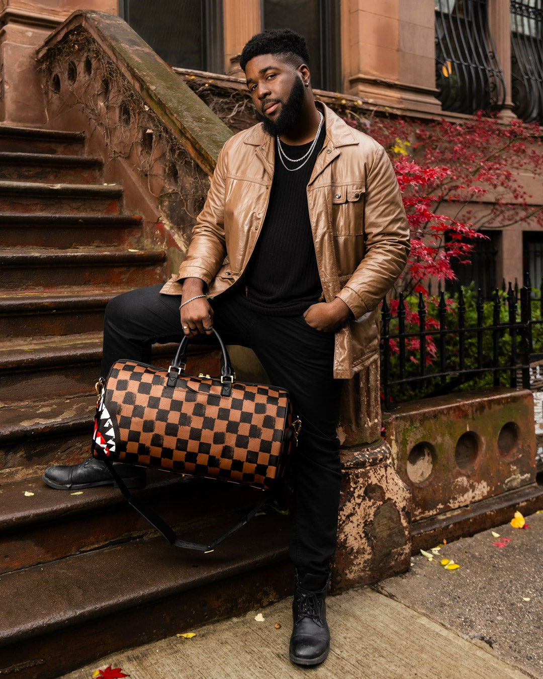 Sprayground SHARKS IN PARIS VANQUISH DUFFLE