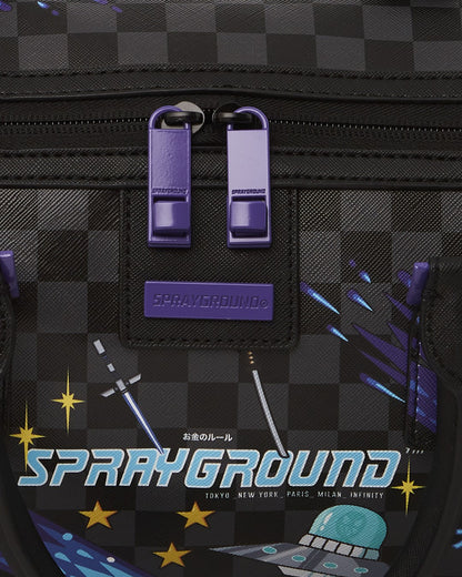 Sprayground WTF ALIEN INVASION MINI DUFFLE