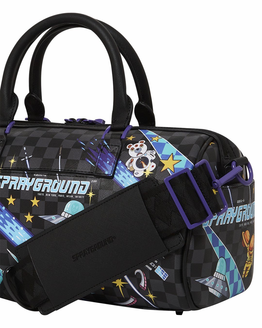 Sprayground WTF ALIEN INVASION MINI DUFFLE