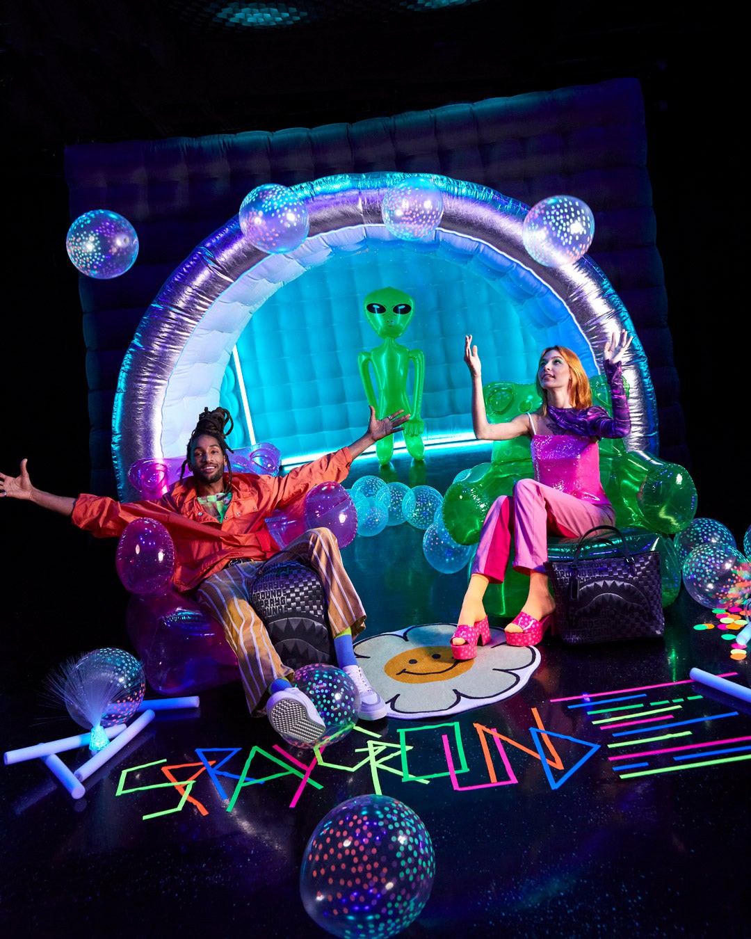 Sprayground FIBER OPTIC LIGHTSHOW TOTE
