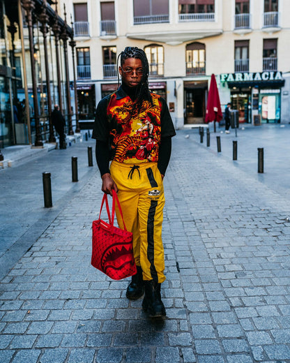 Sprayground MONEY PATTERN BRICK TOTE