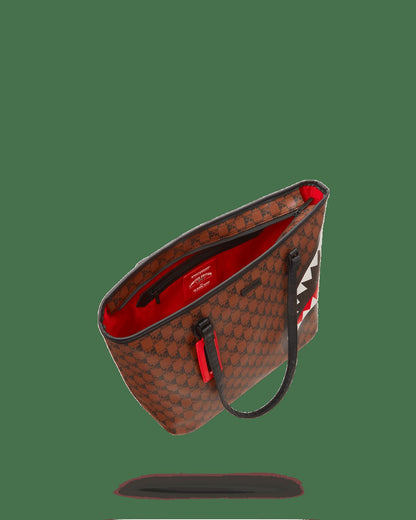 Sprayground SHARKS AND SKULLS TOTE