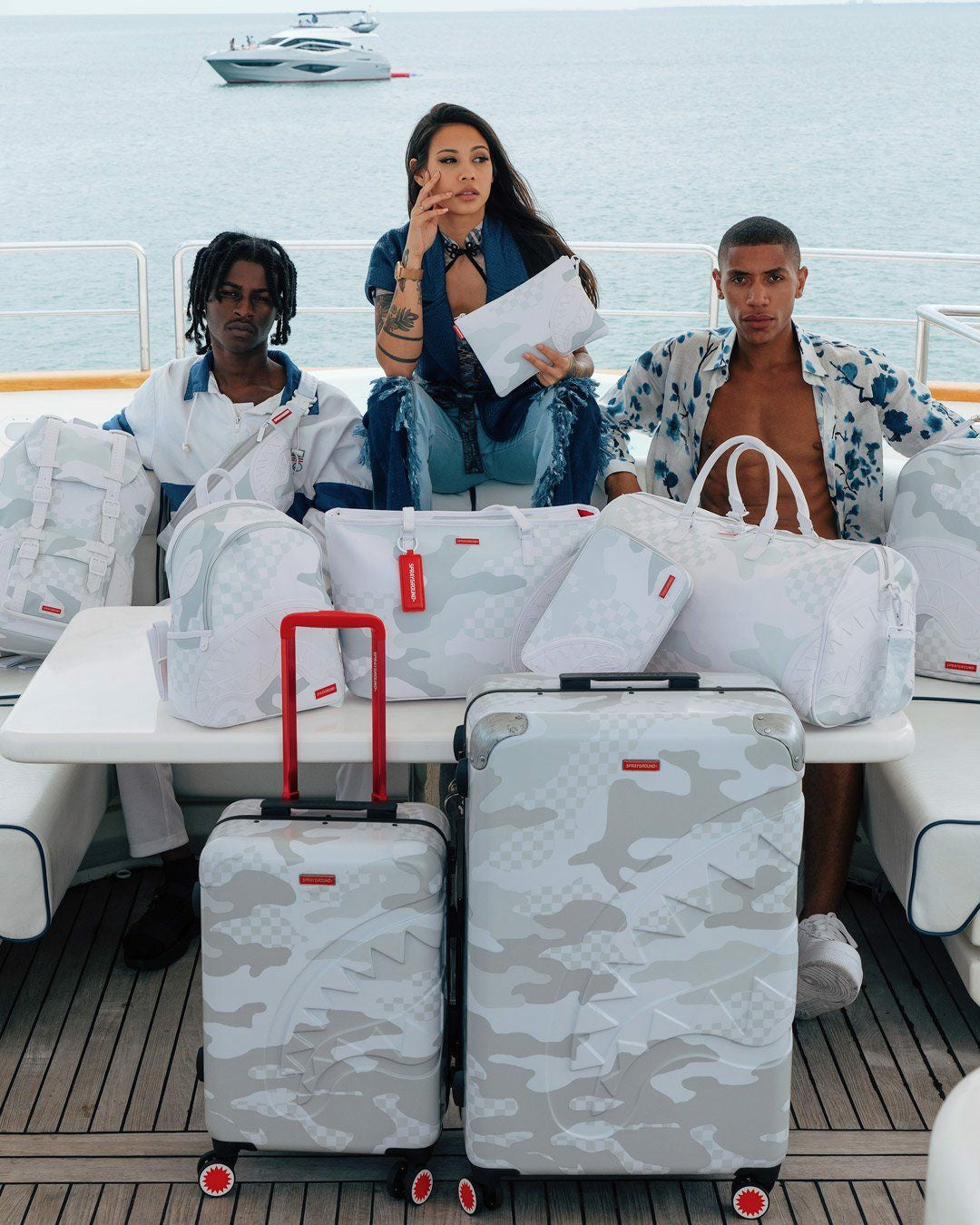 Sprayground 3AM LE BLANC TOTE