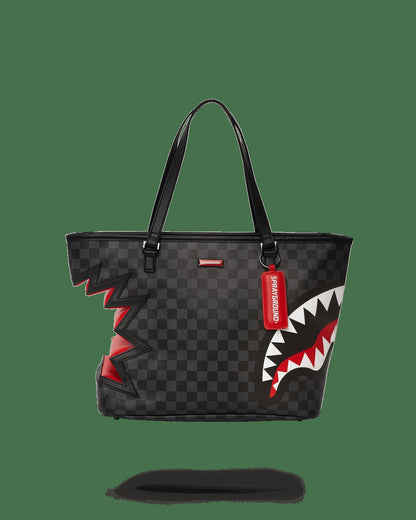 Sprayground SHARK BITE SHARKS IN PARIS GRAY TOTE