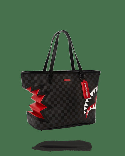 Sprayground SHARK BITE SHARKS IN PARIS GRAY TOTE