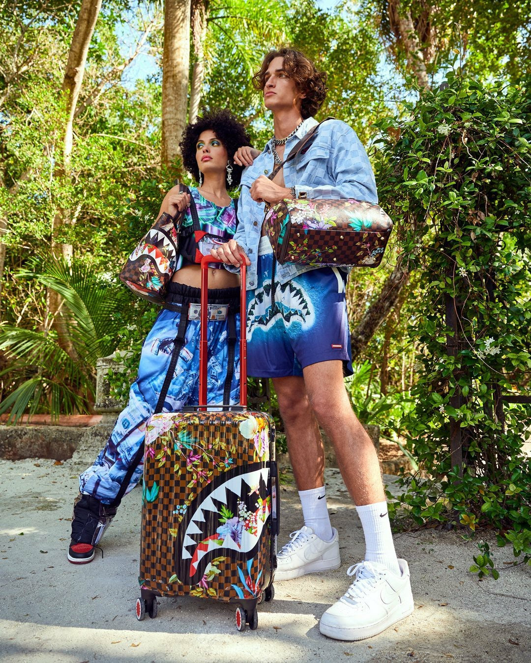 Sprayground GARDEN OF SHARKS TOTE