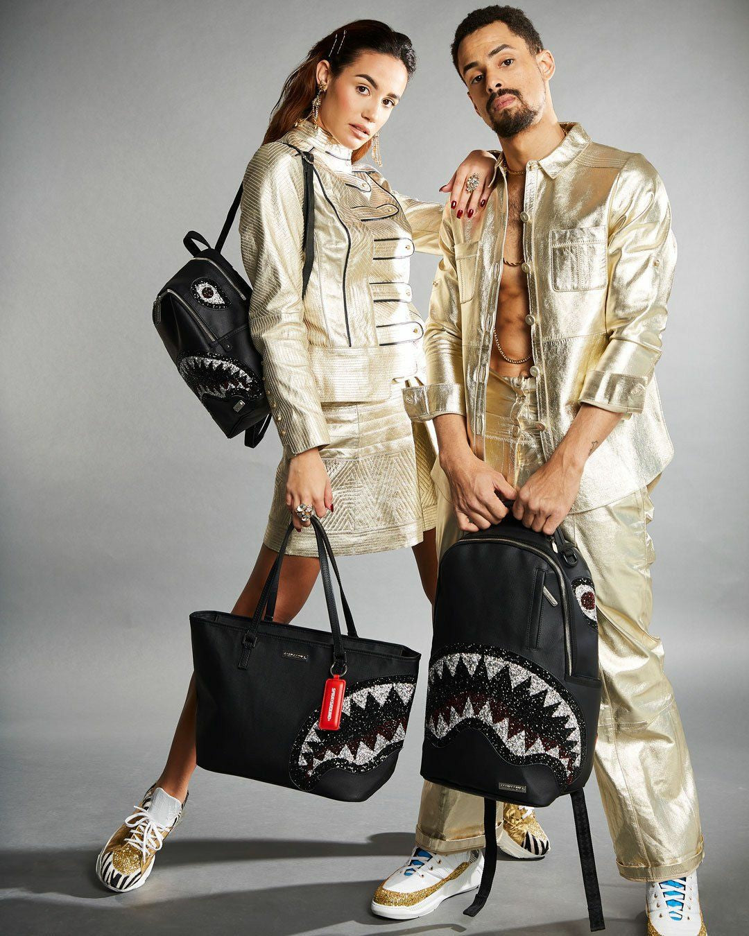 Sprayground CLEARCUT TOTE (BLACK)