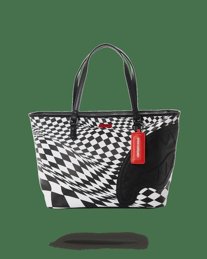 Sprayground TRIPPY CHECK TOTE