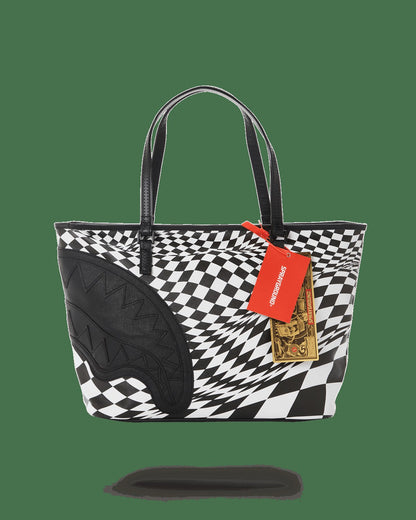 Sprayground TRIPPY CHECK TOTE