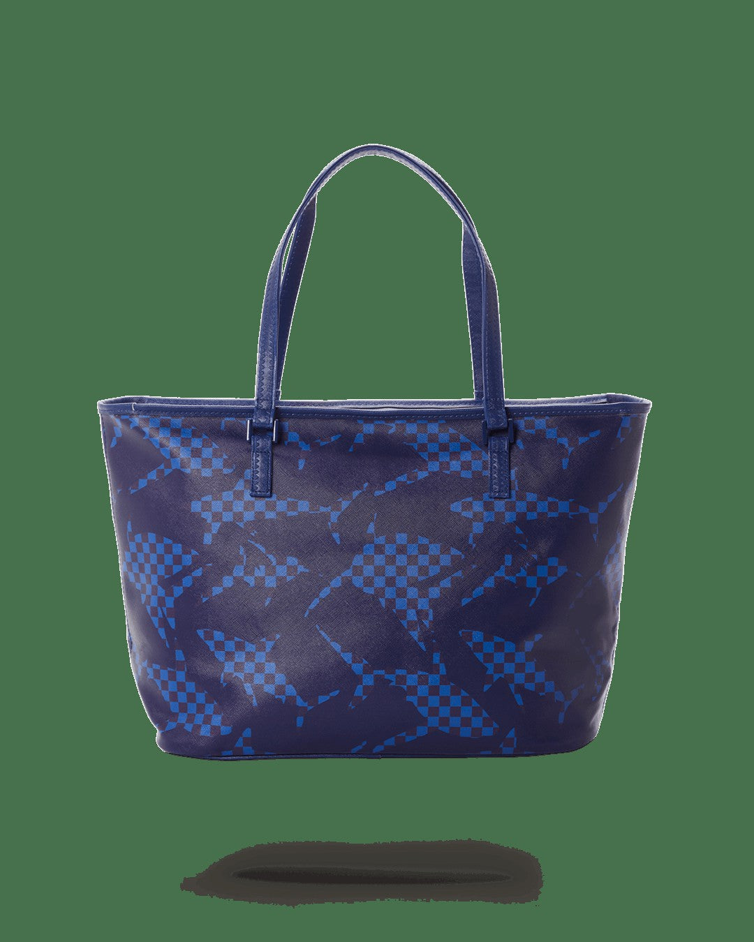 Sprayground SHARK CHECK (BLUE) TOTE