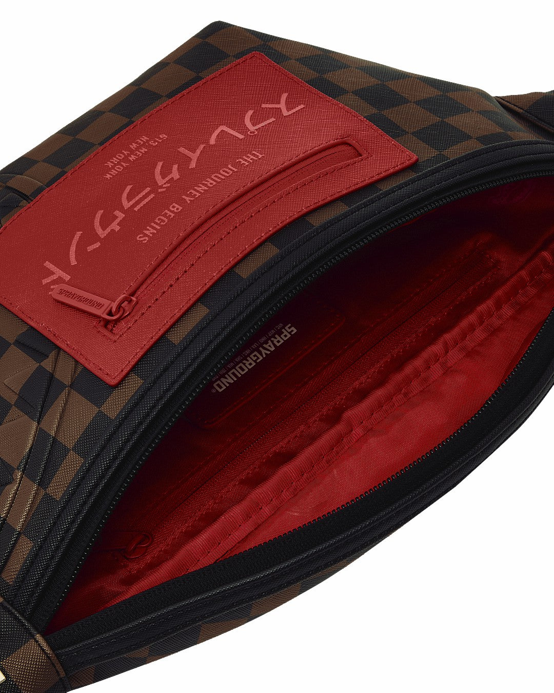 Sprayground KATANA CHECK BOSS SAVVY CROSSBODY