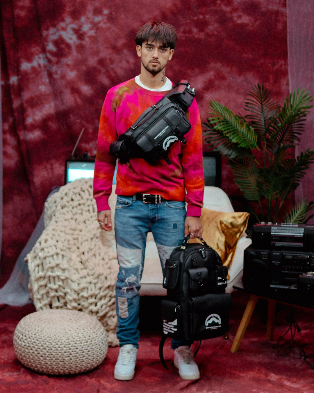 Sprayground CARGO SUPER CHARGED CROSSBODY