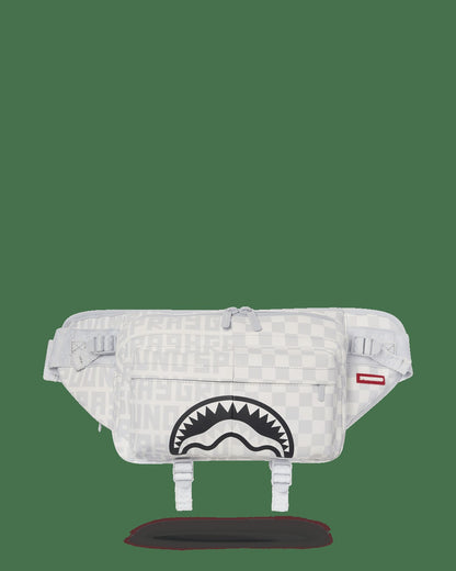 Sprayground SPLIT THE CHECK (PEARL) CARGO CROSSBODY