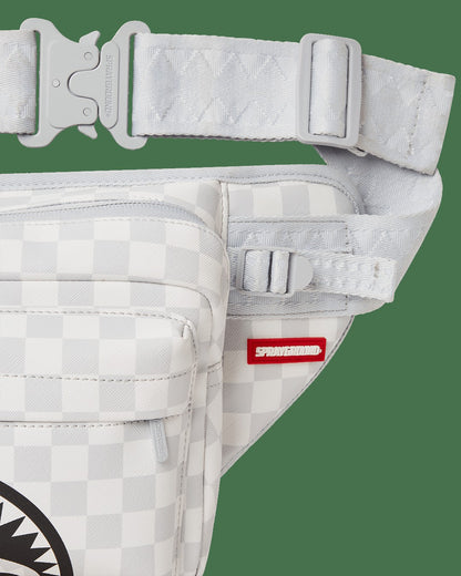 Sprayground SPLIT THE CHECK (PEARL) CARGO CROSSBODY