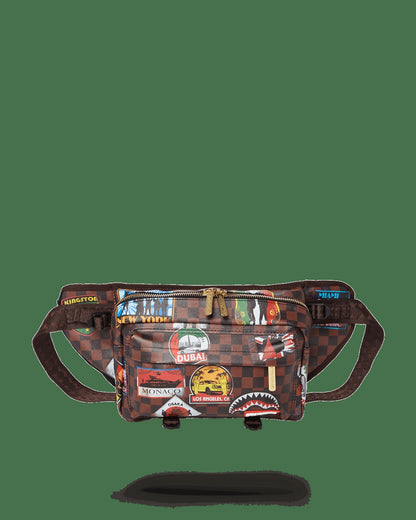 Sprayground GLOBAL MOGUL CARGO CROSSBODY