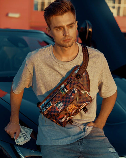Sprayground GLOBAL MOGUL CARGO CROSSBODY