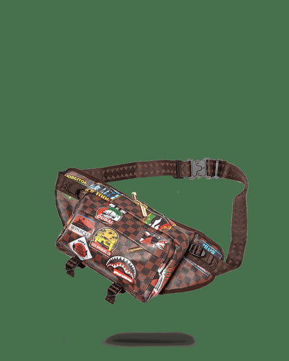 Sprayground GLOBAL MOGUL CARGO CROSSBODY