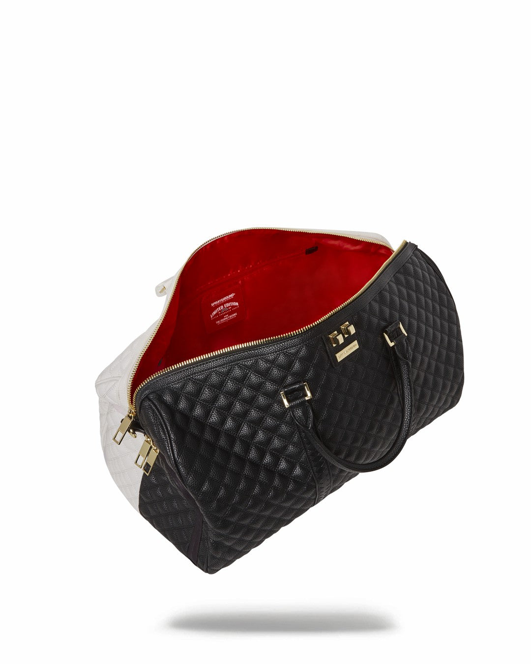 Sprayground LEVELED UP SPLIT QUILT SHARK DUFFLE