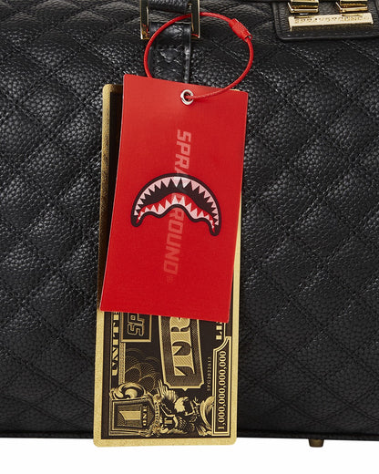 Sprayground LEVELED UP SPLIT QUILT SHARK MINI DUFFLE
