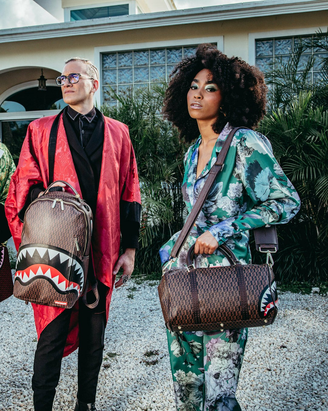 Sprayground CASHIN CHECKS MINI DUFFLE