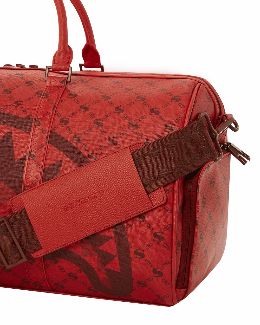 Sprayground MONEY PATTERN BRICK DUFFLE